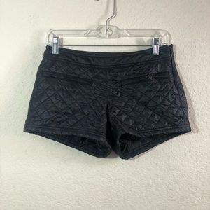 ATHLETA Black Quilted Shorts Size 2